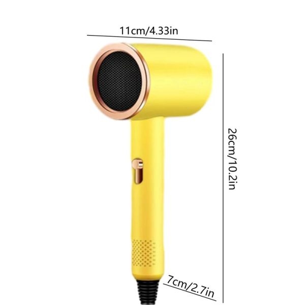 KOJA Hair Dryer Blow Dryer 1000W Professional Iconic Hair Dryer With Nozzle - Image 4
