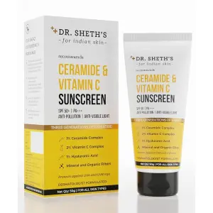 Dr. Sheth's Ceramide & Vitamin C Sunscreen 50g