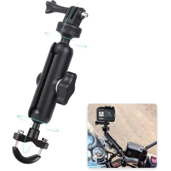 Motorcycle,Bike 360° Rotating Adjustable Sports Camera Mount - Image 3
