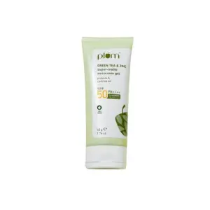 Plum Green Tea & Zinc Super-Matte Sunscreen Gel 50gm