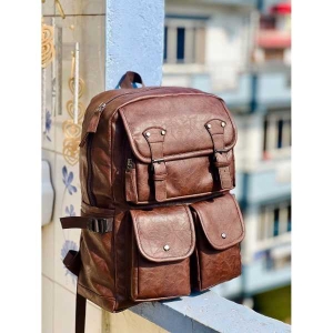 Best Leather Bag For Unisex| Backpack Genuine PU Fabrics For College And Office Purposes