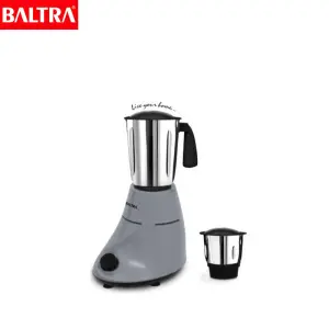 BALTRA Mixer Grinder | Smart Chef 2 |  600 Watt | 1200 ml Blending Jar  | 400 ml chutney jar | 24 months warranty