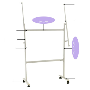 Comix White Board Stand (Model No.BJ1001 ) By Mitrata