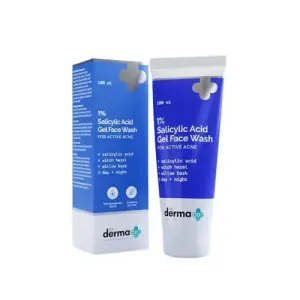 The Derma Co 1% Salicylic Acid Gel Face Wash with Salicylic Acid & Witch Hazel 100ml