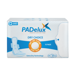 PADelux Antibacterial Sanitary pads Dry Choice 320mm XXL(10 Pads)