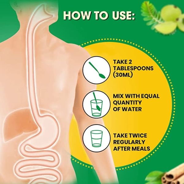 Zandu Pancharishta 450 ml Ayurvedic Digestive Tonic - Image 4