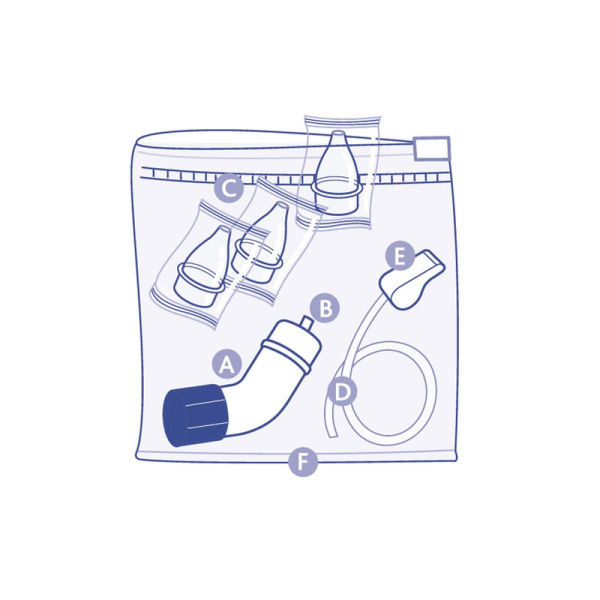 Chicco Soft And Easy Physio Clean Nasal Aspirator - Image 2