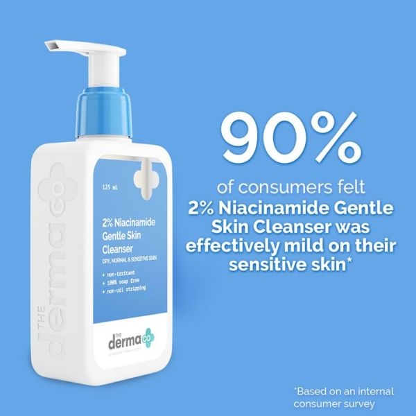 The Derma Co 2% Niacinamide Gentle Skin Cleanser (125ml) - Image 4