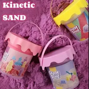 KOJA Colorful Cotton Sand Toy With Tools For Children's Dynamic Education 500g
