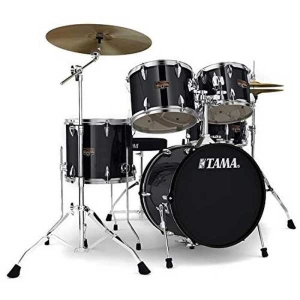 Tama Drumset 5 Pc | A Complete 5 Piece Drum Set | 7mm 6 Ply 100% Poplar Shells | Precision Bearing Edges