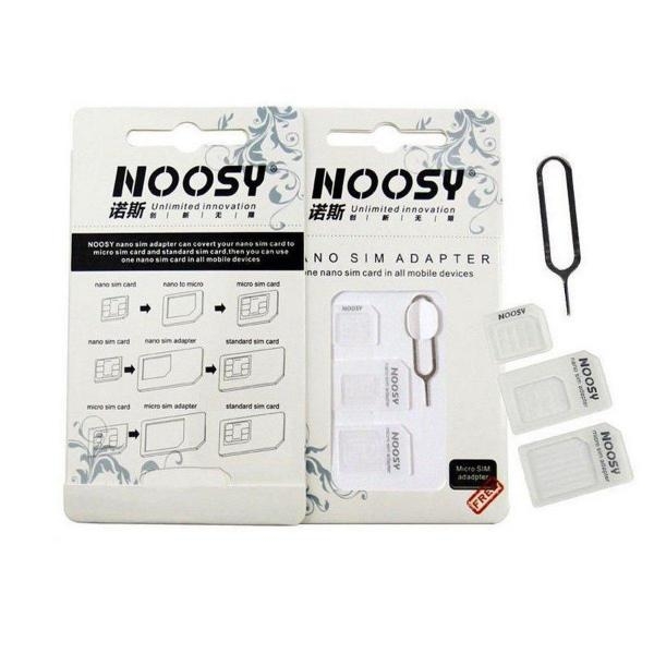 4 In 1 Sim Card Converter Adapter Kit Nano To Micro/Standard For Iphone 5 4S 4G With Sim Tray Opener - Image 3