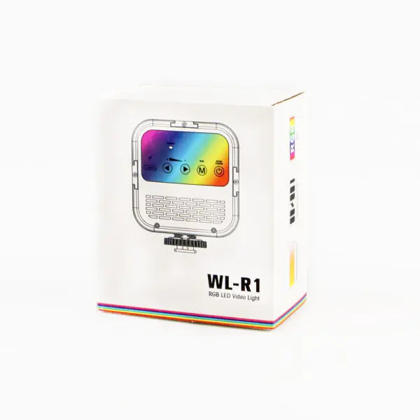 WLR1 RGB Full Color Led Rechargeable Camera Light - Image 2