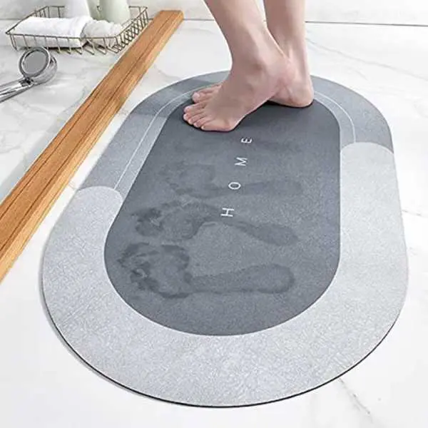 Super Absorbent Non-slip Carpets Quick Drying Floor Rug Soft Room Entrance Doormat MultiColor - Image 3