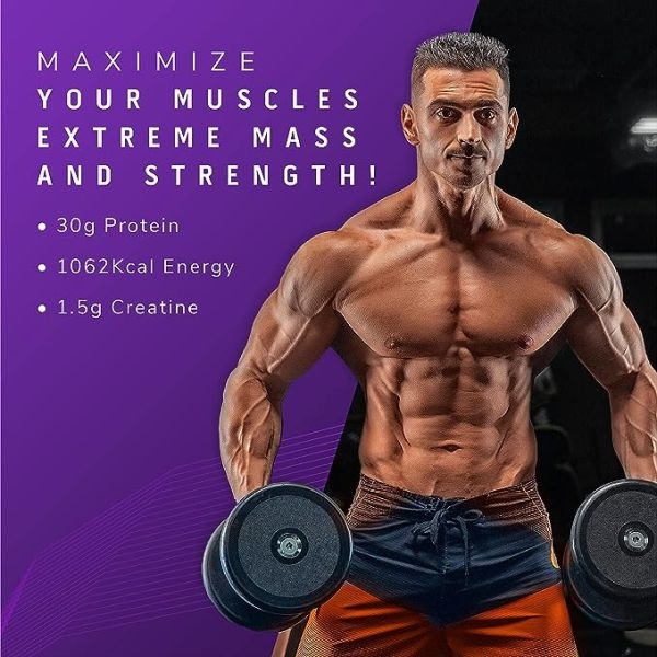 Muscletech Masstech Extreme 2000 Mass Gainer Triple Chocolate Browmnie 3Kg - Image 5