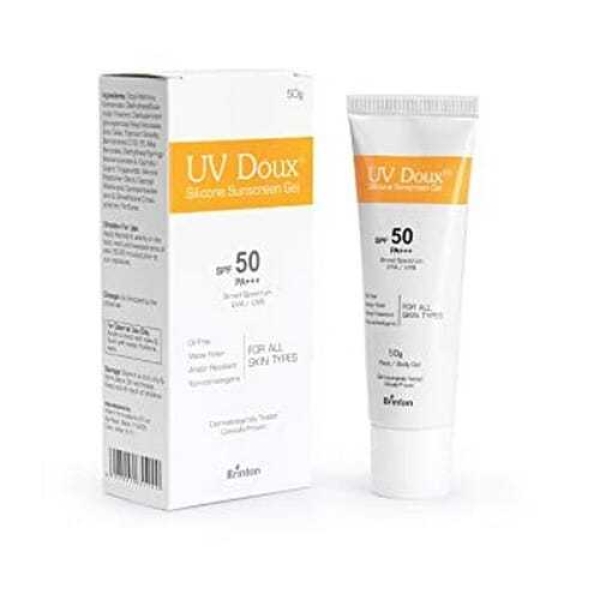 UV Doux Silicone Sunscreen Gel SPF 50 - 50gm - Image 3