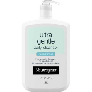 Neuttrogena Ultra Gentle Daily Facial Cleanser for Sensitive Skin, Oil-Free, Soap-Free 16 oz