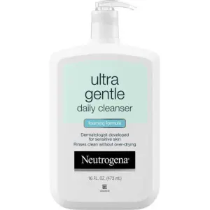 Neuttrogena Ultra Gentle Daily Facial Cleanser for Sensitive Skin, Oil-Free, Soap-Free 16 oz
