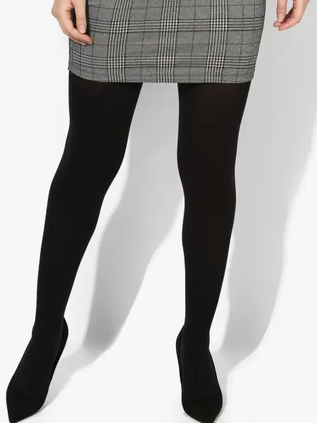 Black Stocking Inside Fleece