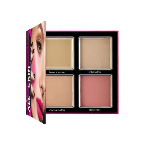 Odbo All Skin Tones Doable Highlighter x Blusher Palette OD101 02