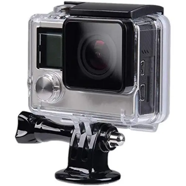 Black Tripod Mount Monopod Adapter for Go Pro Hero Sjcam Xiaomi Yi Camera Stand Go Pro and Action Cameras - Image 3