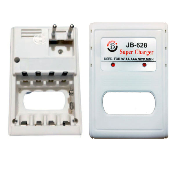 JB-628 Super Battery Charger AA or AAA 9V Rechargeable Smart Battery Charger - Image 4