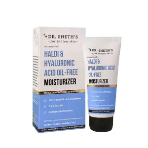 Dr Sheth's Oil-Free Moisturizer with Hyaluronic Acid & Turmeric
