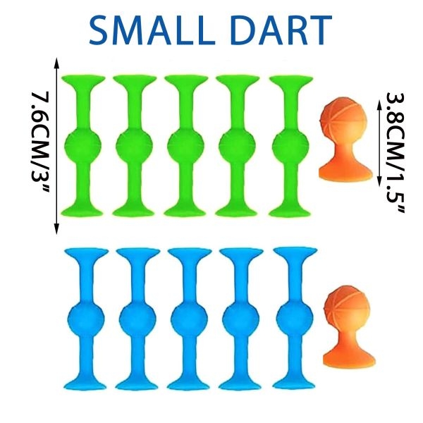 Silicon darts Game Set - Indoor, Outdoor Suction Cup Throwing Game - Image 2