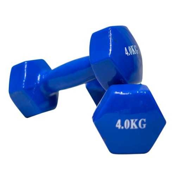 1kg, 2kg, 3kg, 4kg, 5kg Vinyl Coated Dumbbell For Home Workout - Image 4