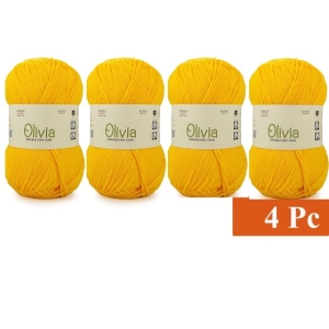 4 Pcs Ganga Double Knit Yarn 100gm