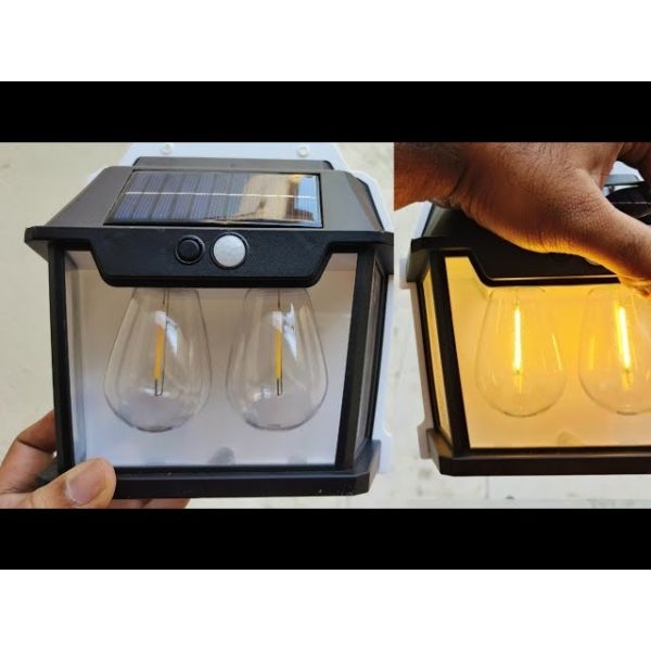 Solar Interaction Wall Lamp Suitable Terrace Waterproof Solar Light Solar Light Set - Image 2