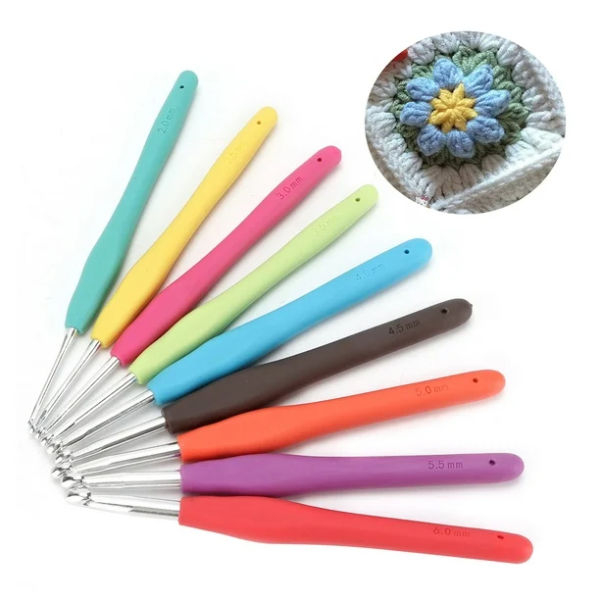 Crochet Needle/Hook, Convenient Crochet Hook Set Non-slip Practical For General Purpose For Knitting For Professional Use For Household - Image 2
