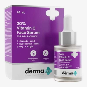 The Derma Co 20% Vitamin C Face Serum for Skin Radiance - 20 ml