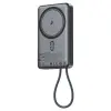 AceFast Magnetic Fast Charging Power Bank With Built - In Cable