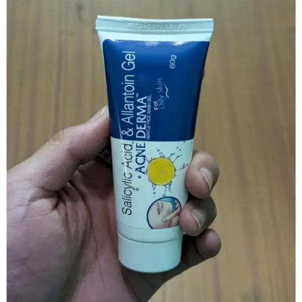 Acne Derma Gentle Face Wash Gel- 60 gm - Image 3
