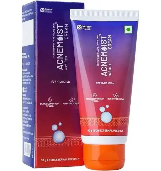 Acnemoist Moisturising Cream - For Sensitive & Acne Prone Skin - 60g