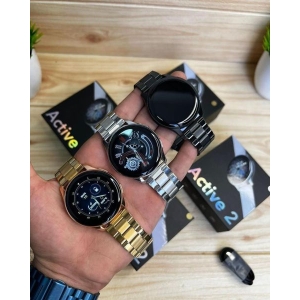 Active 2 Smart Watch Men Round Bluetooth Calls Health Monitoring Smartwatch Man Women Sports Fitness Watches