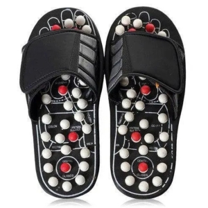 Acupressure Paduka Spring Foot Reflexology Massage Slippers
