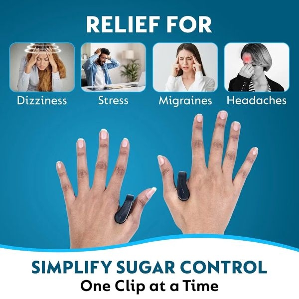 Acupressure Point Clip 2 pieces – Sugar Control & Health Support Tool - Image 2