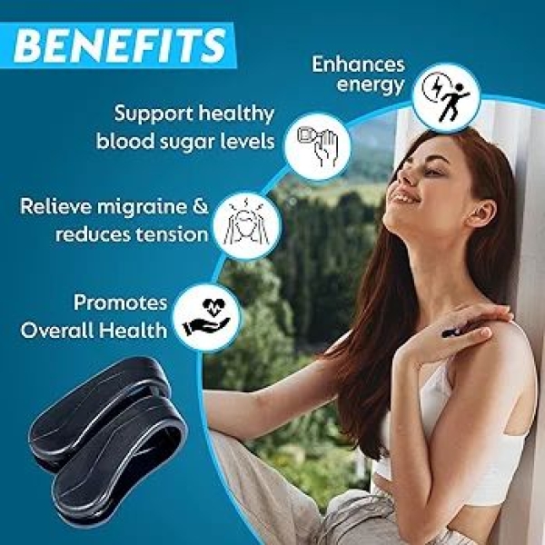 Acupressure Point Clip 2 pieces – Sugar Control & Health Support Tool - Image 3