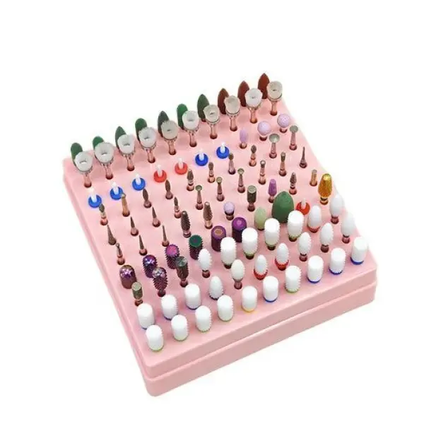 Professional Nail Technician Equipment Nail Drill Bit Holder for Nail Container Nail Drill Holder Nail Salon Beauty Salon Beauty Tool - Image 2