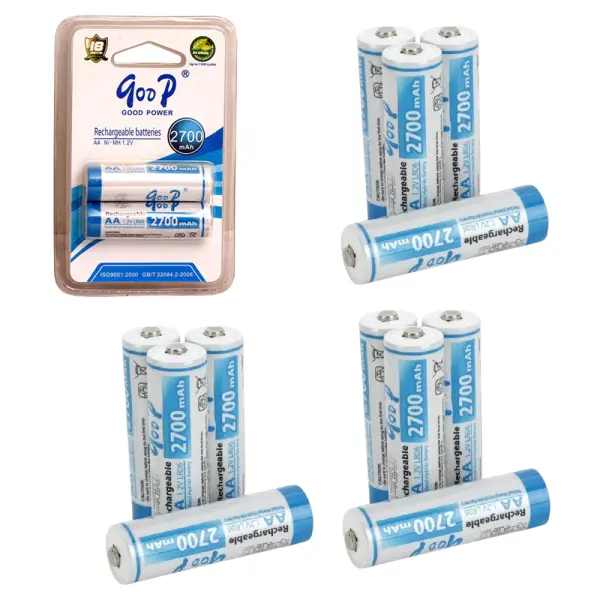Goop 1.2V AA Rechargeable Battery - Double Battery - Image 2