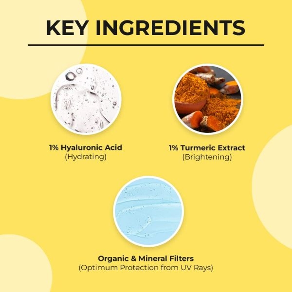 Dr. Sheth's Haldi & Hyaluronic Acid Sunscreen - 50g - Image 5