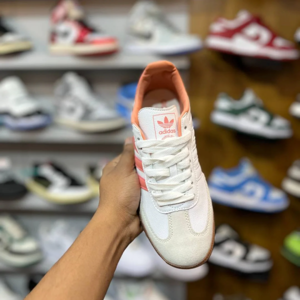 Adidas Samba White/pink - Image 2