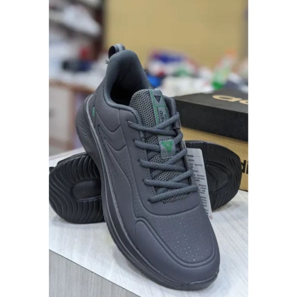 Adivon Synthetic Round Toe Lace-Up Closure Medium Width Sport Sneakers For Men - Image 3