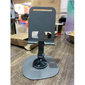 Adjustable Full Metal (Aluminum) Phone Holder Phone Stand Take Anywhere Desk Mobile Stand