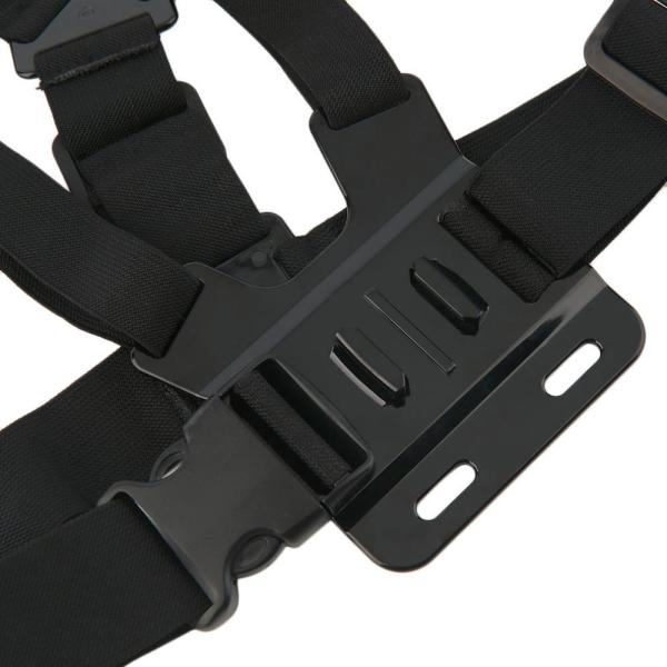 Adjustable Light Weight 3 Points Elastic Chest Belt Mount Harness For Gopro - Image 2