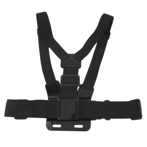 Adjustable Light Weight 3 Points Elastic Chest Belt Mount Harness For Gopro