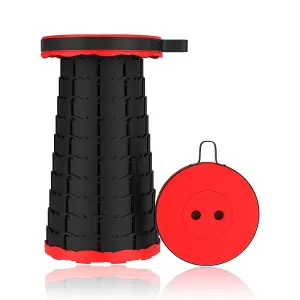 Adjustable Telescopic Multi-Purpose Folding Stool (Multicolour)