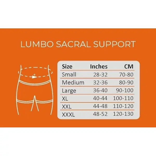 Adore Body Braces - Lumbo Sacral Support Belt Lumbar Sacro Belt for Lower Back Support and Enhance Back Posture For Men & Women - Image 5