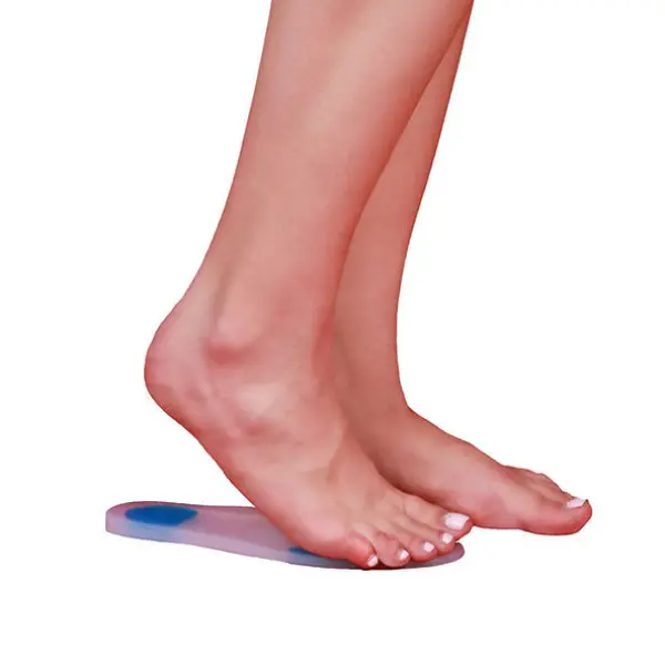 Adore Insoles Silicone Gel Arch Support Orthotic Shoe Insert - Relieve Plantar Fasciitis Pain Release Heel Bone Spur Calluses and Corns Massage Heels and Metatarsa - Image 2